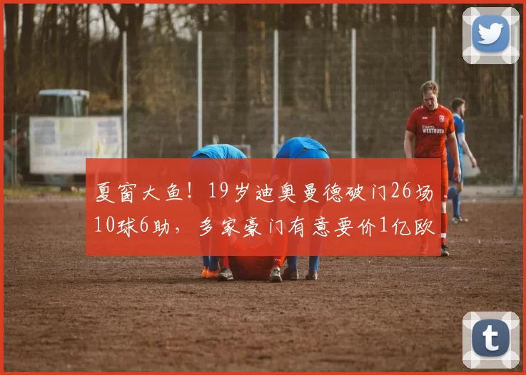 夏窗大鱼！19岁迪奥曼德破门26场10球6助，多家豪门有意要价1亿欧